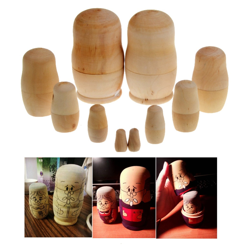 Wooden Blank Embryos