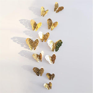 Stickers Butterflies Hollow
