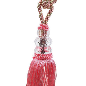 Crystal Beaded Tassels Tieback