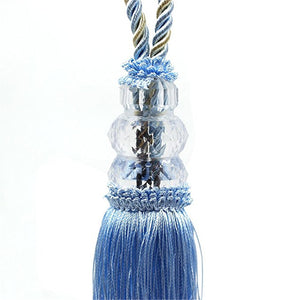 Crystal Beaded Tassels Tieback